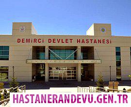 Demirci Devlet Hastanesi Randevu