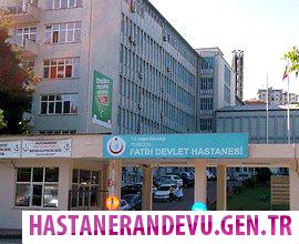Trabzon Fatih Devlet Hastanesi Randevu