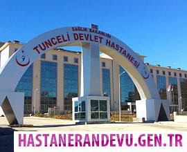 Tunceli Devlet Hastanesi Randevu